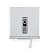 Dispenser Interfolhas - p/ Papel Toalha - Branco- Street Nobre - Imagem 1