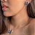 CONJUNTO BORBOLETA ZIRCÔNIA AZUL - Imagem 1