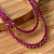 COLAR RIVIERA 3 PONTAS PINK - Imagem 1