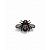 BROCHE VESPA NEGRA - Imagem 1