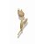 BROCHE COPO DE LEITE MZ PEROLA - Imagem 1