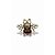 BROCHE ABELHA PEROLA - Imagem 1