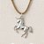 PINGENTE CAVALO POLIDO - Imagem 2