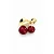 BROCHE CEREJA POLIDA - Imagem 1
