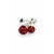 BROCHE CEREJA POLIDA - Imagem 2