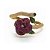 CONJUNTO BRINCO E BRACELETE FLOR - Imagem 2