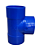 TEE 50MM PVC sold irrig - Imagem 1