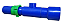 Tee saida de aspersor 2'' ER x 1'' Rosca ABS - Imagem 3