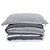 Kit Edredom Linho Colorful Solteiro cor:Cinza (3002-10) - Imagem 9