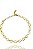 Pulseira Corrente De Gota Banhado em Ouro 18k (PL0075) - Imagem 2