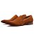 Sapatos Masculino Loafer Social Solado de Couro (STFBLKCAM) - Imagem 4