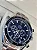Omega Speedmaster Mecânico Aço Preto/Azul Moonwatch Professional 42mm - Imagem 1