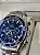 Omega Speedmaster Mecânico Aço Preto/Azul Moonwatch Professional 42mm - Imagem 4