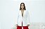 Max Blazer Feminino de Alfaiataria em Linho Off-White - Imagem 2