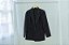 Max Blazer Feminino de Alfaiataria em Linho Preto - Imagem 2