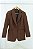 Max Blazer Feminino Alfaiataria Marrom - Imagem 2