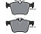 Pastilha de Freio Traseira MERCEDES BENZ C180 2014 A 2018 16 V - 0004208200 - 0084201320 - 0084201420 - Imagem 1