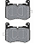 Pastilha de Freio Dianteira LAND ROVER RANGE ROVER VELAR - LR119717 - LR134709 - T4A32804 - Imagem 1