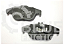 Pastilha de Freio Traseira Mercedes C180 C200 W204 2007 A 2014 - 0054204220 - 0054204320 - 0054208120 - Imagem 1