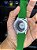 Breit. Chronometre Emborrachado verde - Imagem 5