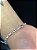 Pulseira tijolinho 3mm - PRATA - Imagem 2