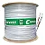 Bobina Cabo Coaxial 4mm de 300 Metros CFTV Dupla Blindagem Condutt + Bipolar 2X26 AWG - Imagem 1