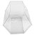 Caixa de Acetato PS-34 (21x21x18 cm) (10un) Caixa Embalagem Sextavada, Embalagem de Plástico Transparente - Imagem 3