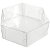 Caixa de Acetato PS-2 (10x10x4 cm) (10un) Caixa Tampa e Fundo Embalagem Sextavada, Embalagem de Plástico Transparente - Imagem 1