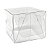 Caixa de Acetato PX-224 (3,5x3,5x2,9 cm) (25un) Embalagem de Plástico Transparente - Imagem 3
