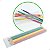 Caixa de Acetato PXLapis-1 PX-207 (4,2x1x19,3 cm) (25un) Caixa para 06 Lápis de Cor Sextavado Ø7mm e Pente Lembrancinhas - Imagem 1
