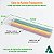 Caixa de Acetato PXLapis-1 PX-207 (4,2x1x19,3 cm) (25un) Caixa para 06 Lápis de Cor Sextavado Ø7mm e Pente Lembrancinhas - Imagem 2