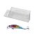 Embalagem de Acetato PX-238 (3x2x6 cm) (25un) Caixa para Isca Artificial Colecionador, Caixa de Plástico Transparente - Imagem 9