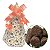 Embalagem para Cone Trufado Cone-2 Chocolate (7x7x12 cm) (25un) Caixa para Cone Trufado Embalagem Chocolate - Imagem 1