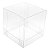 Caixa de Acetato PMB-8 Plástico (8.5 cm) (25un) Embalagem Transparente - Imagem 1