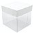 Caixa de Acetato PMB-8 Lisa Branca (8.5cm) (25un) Caixa para Embalagem - Imagem 2