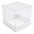 Caixa de Acetato PMB-8 Lisa Branca (8.5cm) (25un) Caixa para Embalagem - Imagem 1