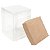 Caixa de Acetato PMB-9 Kraft (8.5x8.5x12 cm) (25un) Caixa para Embalagem - Imagem 3