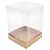 Caixa de Acetato PMB-9 Kraft (8.5x8.5x12 cm) (25un) Caixa para Embalagem - Imagem 1