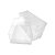 Caixa de Acetato P-80 (22x13x10 cm) (25un) Tampa e Fundo Caixinha de Plástico Transparente - Imagem 4