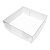 Caixa de Acetato TRP-101 (16x16x4.5 cm) (25un) Embalagem de Plástico Tampa Acetato e Fundo Papel - Imagem 1