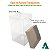 Caixa de Acetato KRP-500 Kraft (12.2x12.2x22 cm) (25un) Embalagem Tampa e Fundo - Imagem 4