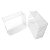 Caixa de Acetato P-87 (8x7x3 cm) (25un) Tampa e Fundo Embalagem de Plástico Transparente - Imagem 3