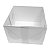 Caixa de Acetato P-83 (16x15x9.5 cm) (25un) Tampa e Fundo Embalagens de Plástico Transparente - Imagem 1