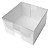 Caixa de Acetato P-119 (17x17x10.5 cm) (25un) Tampa e Fundo Embalagem de Plástico Transparente - Imagem 1
