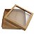 Caixa de Acetato KRP-326 Kraft (13x13x2.5 cm) (25un) Caixa para Embalagem - Imagem 2