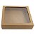 Caixa de Acetato KRP-326 Kraft (13x13x2.5 cm) (25un) Caixa para Embalagem - Imagem 4