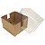 Caixa de Acetato KRP-33 Kraft (10x10x7 cm) (25un) Caixinha de Plástico Acetato - Imagem 1