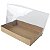 Caixa de Acetato KRP-308 (17.6x11x7 cm) (25un) Embalagem Plástica e Fundo de Papel Kraft - Imagem 1