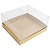 Caixa de Acetato KRP-303 Kraft (19x17.5x9 cm) (25un) Embalagem de Plástico Acetato e Fundo de Papel - Imagem 2