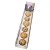 Caixa de Acetato TRP-328 (30.8x6x5 cm) (25un) Caixa Branca para 6 Doces Brigadeiro e 1 Rosa - Imagem 3